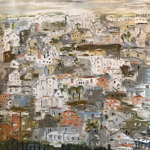 Peinture à l’huile sur toile – 80×80 cm – Ausra Stankus