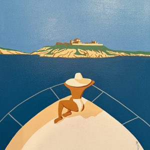 Peinture acrylique sur toile – 40×40 cm – Marie Deforche