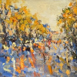 Peinture à l‘huile sur toile – 30×60 cm – Tatsiana Potvorova